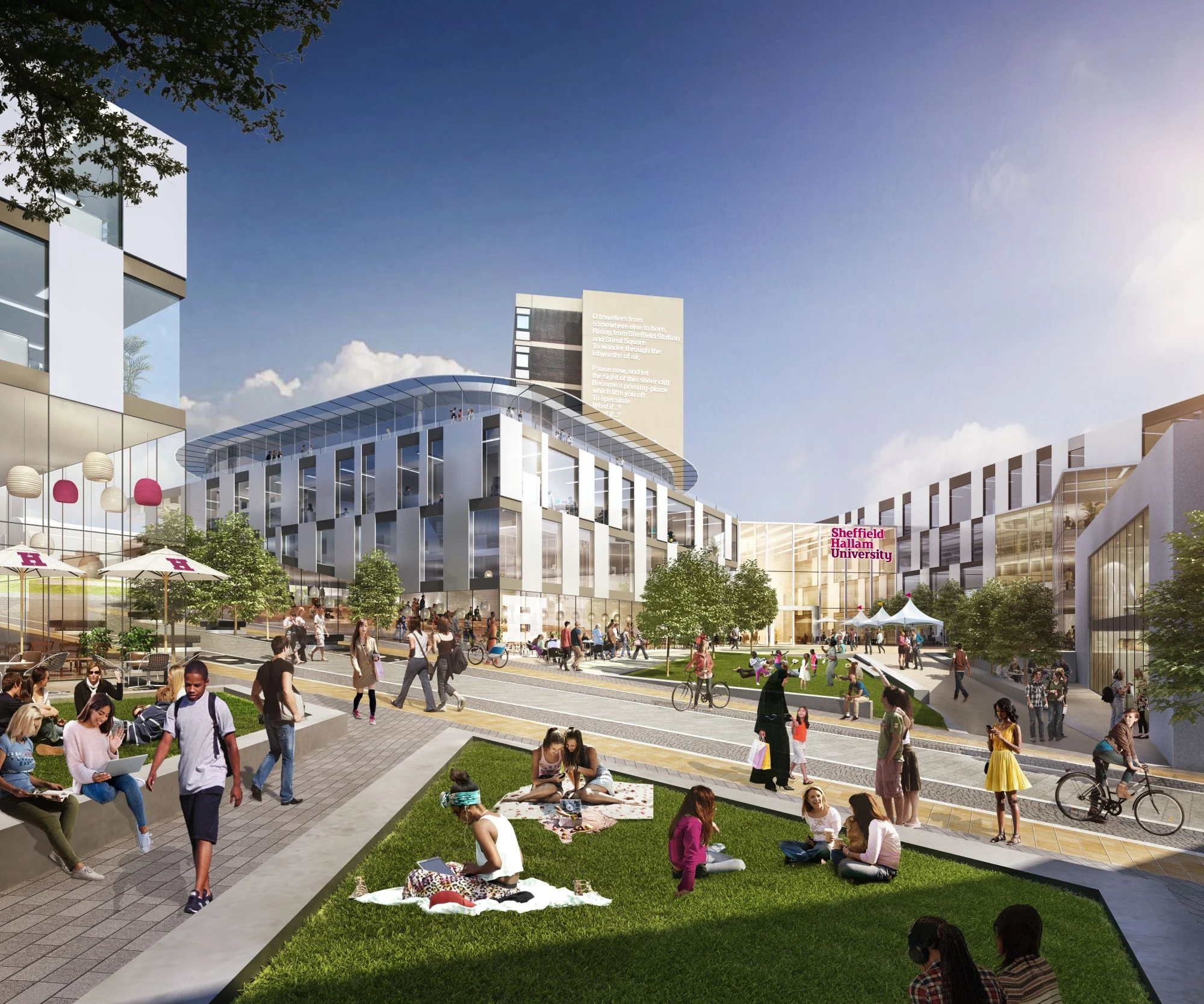 Sheffield Hallam University 
 campus