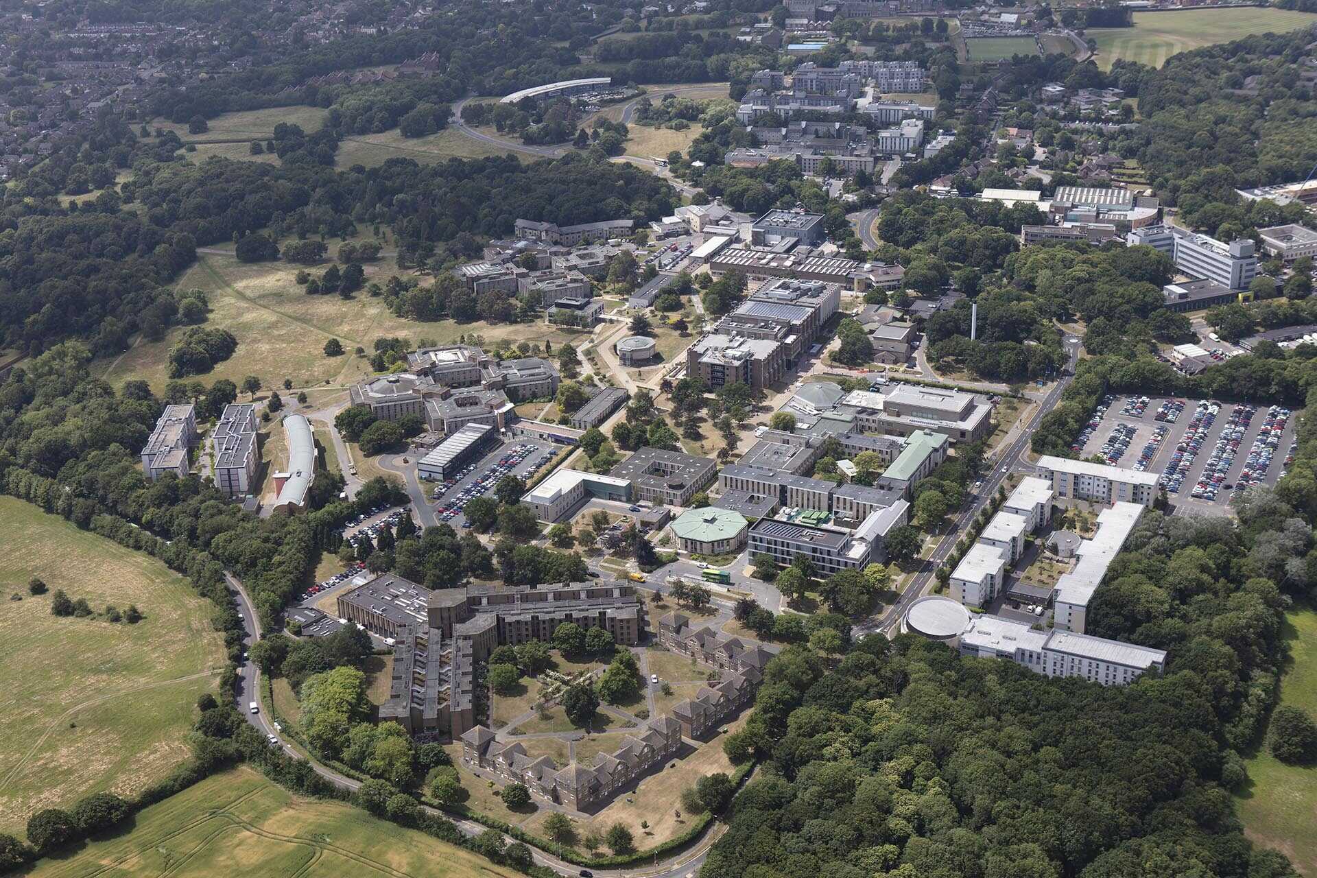 Keele University campus