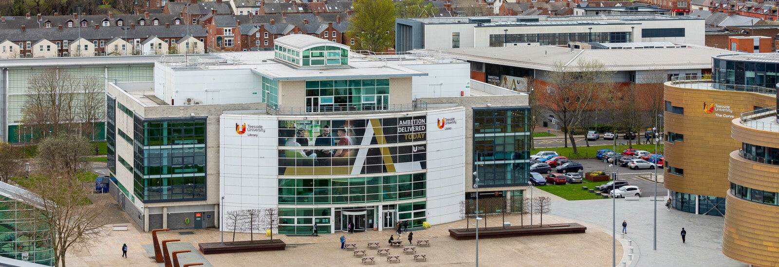 Teesside University campus